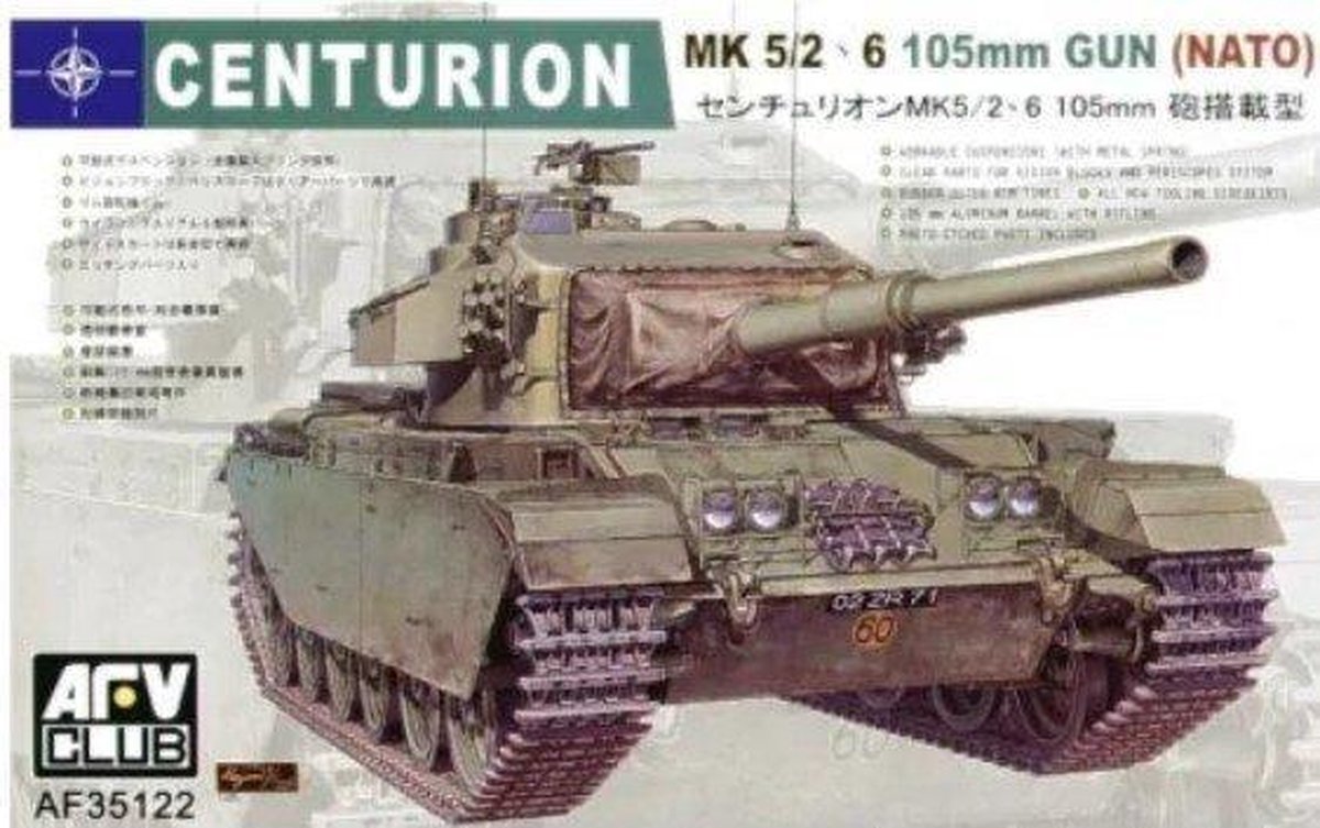 AFV Club | AF35122 | Centurion MK5/2 | 1:72